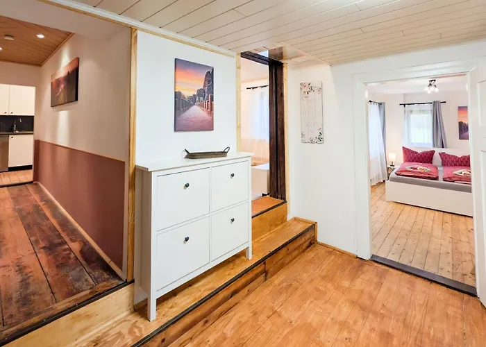 Apartment Hw13-urlaubsmagie - Für Bis Zu 10p - Gemeinschaftsgarten Mit Sauna&pool Sebnitz